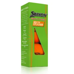 Srixon Soft Feel Brite Matte Color Golf Balls -Wilson Shop SOFTFEELBriteOrange13 Sleeve FLIP reflection