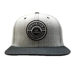 Volvik Golf VSB Snapback Hat / Cap -Wilson Shop Snapback VSB 18 Grey Black 3