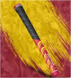 Golf Pride MCC Teams Golf Grips - Standard 25 Golf Pride MCC Teams Golf Grips - Standard -Wilson Shop Standard DarkRedYellow