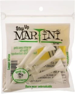 Martini Tees - Step Up Tees -Wilson Shop StepUp White