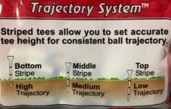 ProActive Sports Premium Hardwood Trajectory System Golf Tees -Wilson Shop TE314TS80 2
