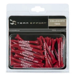 WinCraft Team Effort Collegiate Golf Tees 40 Pack -Wilson Shop Tees Oklahoma