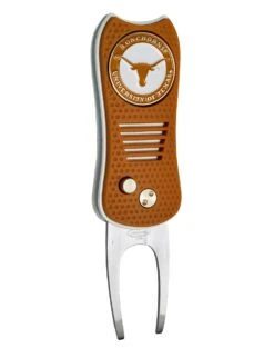 Team Golf Retractable Switchblade Switchfix Divot Tool Ball Marker - NCAA 36 Team Golf Retractable Switchblade Switchfix Divot Tool Ball Marker - NCAA -Wilson Shop Texas Longhorns Switchfix 44448 151