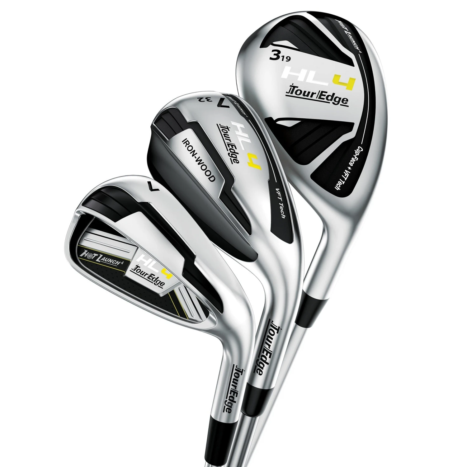Tour Edge Hot Launch 4 Triple Combo Hybrid Iron Set 1 Tour Edge Hot Launch 4 Triple Combo Hybrid Iron Set
