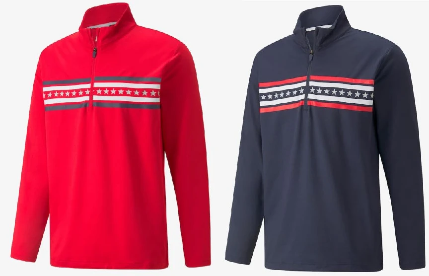 Puma Men's Volition Independence 1/4 Zip Golf Jacket 1 Puma Men's Volition Independence 1/4 Zip Golf Jacket