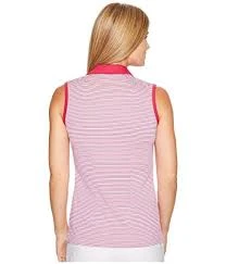 Nike Golf Womens Victory Stripe Sleeveless Polo Shirt 4 Nike Golf Womens Victory Stripe Sleeveless Polo Shirt - Image 4