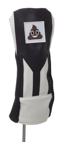 Creative Covers Vintage Performance Headcover - Black (Emoji Pack) -Wilson Shop Vintage turd 480x1088 5e88b87b 4ec1 45eb a5bb 4287275304a1