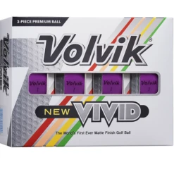 Volvik Vivid Matte Finish Golf Balls - Dozen 20 Volvik Vivid Matte Finish Golf Balls - Dozen -Wilson Shop Vivid P