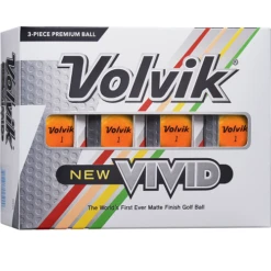 Volvik Vivid Matte Finish Golf Balls - Dozen 24 Volvik Vivid Matte Finish Golf Balls - Dozen -Wilson Shop Vivid SO