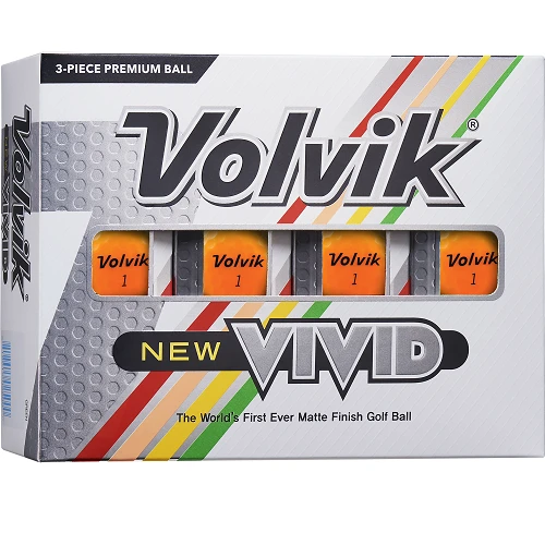 Volvik Vivid Matte Finish Golf Balls - Dozen 10 Volvik Vivid Matte Finish Golf Balls - Dozen - Image 10