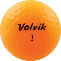 Volvik Vivid Matte Finish Golf Balls - Dozen 25 Volvik Vivid Matte Finish Golf Balls - Dozen -Wilson Shop Vivid Sherbert Orange
