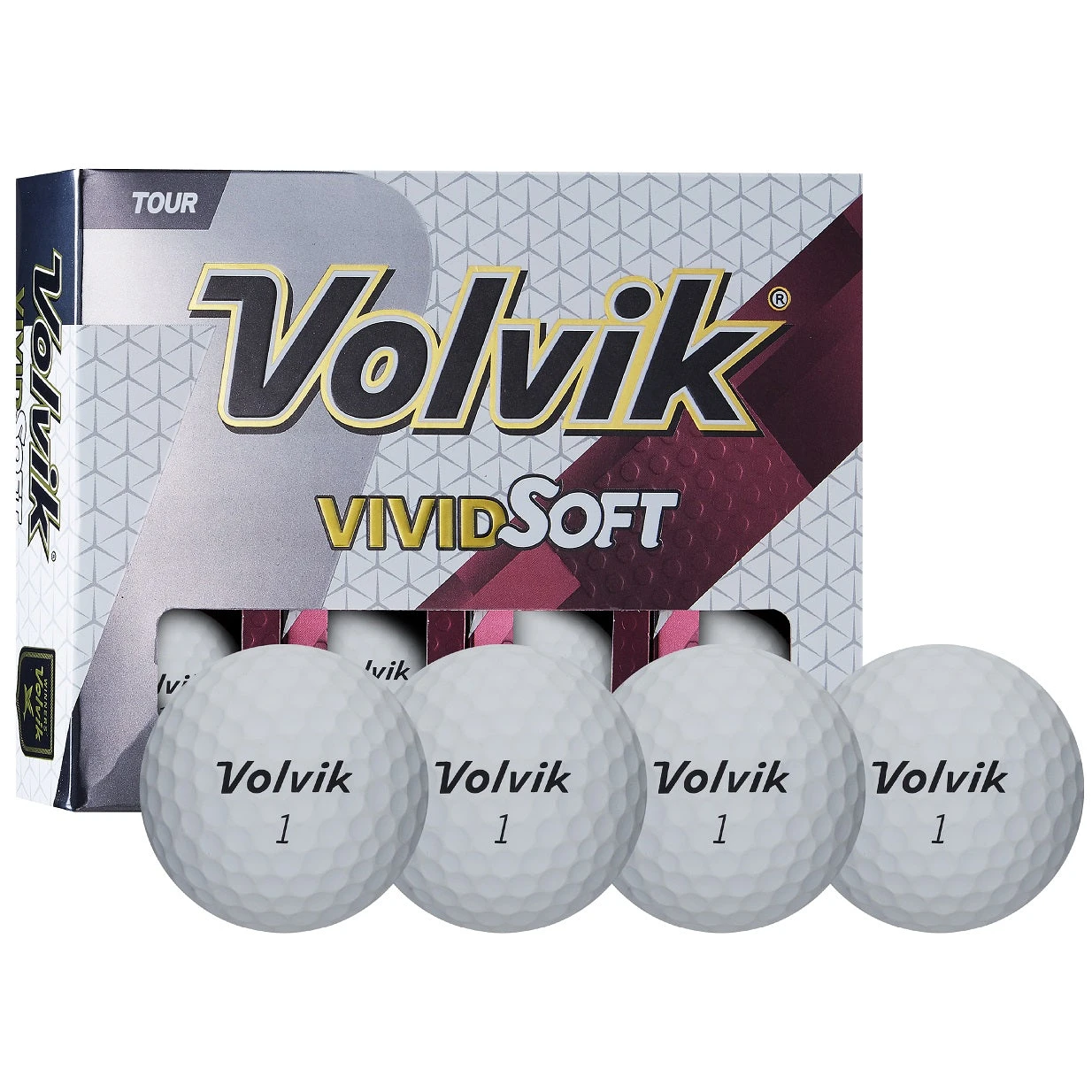Volvik Vivid Soft Matte Urethane Golf Balls 4 Volvik Vivid Soft Matte Urethane Golf Balls - Image 4
