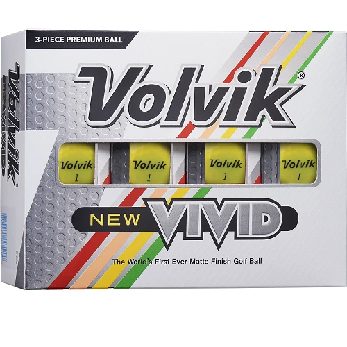 Volvik Vivid Matte Finish Golf Balls - Dozen 14 Volvik Vivid Matte Finish Golf Balls - Dozen - Image 14