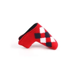 Volf Golf Classic Knit Putter Cover - Red -Wilson Shop VolfGolfHeadcovers RedKnitPutter2