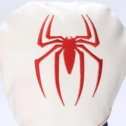 Volf Golf Red White Blue Leather Spider Headcovers 14 Volf Golf Red White Blue Leather Spider Headcovers -Wilson Shop VolfGolfHeadcovers SpiderWoodsSets1