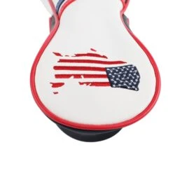 Volf Golf Red White Blue Leather USA Headcovers 14 Volf Golf Red White Blue Leather USA Headcovers -Wilson Shop VolfGolfHeadcovers USADriver3