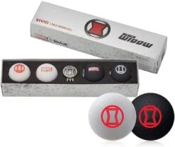 Volvik Marvel Limited Edition Marvel Golf Ball Gift Packs 24 Volvik Marvel Limited Edition Marvel Golf Ball Gift Packs -Wilson Shop Volvik Vivid Marvel Black Widow Gift Pack