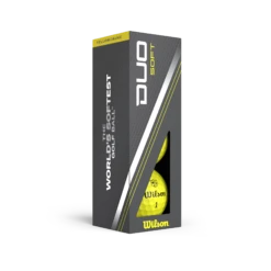 Wilson Staff Duo Soft 2.5 Golf Balls -Wilson Shop WG2006102 6 Duo Soft Yellow Ball 3Ball Sleeve