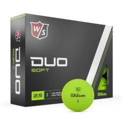 Wilson Staff Duo Soft 2.5 Golf Balls -Wilson Shop WG2006103 9 Duo Soft Green Standard Ball 12PK Vert RT Lockup