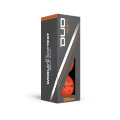 Wilson Staff Duo Soft 2.5 Golf Balls -Wilson Shop WG2006104 6 Duo Soft Orange Ball 3Ball Sleeve