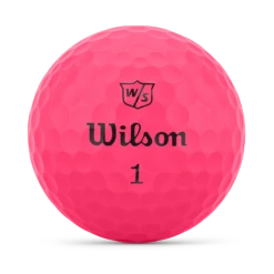 Wilson Staff Duo Soft 2.5 Golf Balls -Wilson Shop WG2006105 3 Duo Soft BallStamp Pink