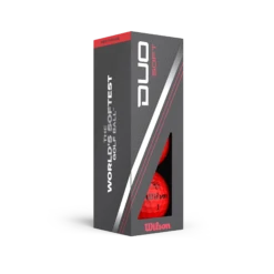 Wilson Staff Duo Soft 2.5 Golf Balls -Wilson Shop WG2006106 6 Duo Soft Red Ball 3Ball Sleeve