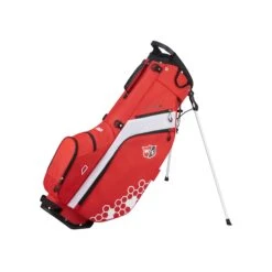 Wilson Staff Golf Feather Lite FL Stand Carry Bags 16 Wilson Staff Golf Feather Lite FL Stand Carry Bags -Wilson Shop WGB5705RD WS FEATHER RDWHWH
