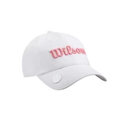 Wilson Staff Ladies Pro Tour Golf Hat -Wilson Shop WGH70001K 4 WS PRO TOUR HAT WH PK.png.cq5dam.web .1200.1200