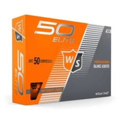 Wilson Staff 50 Elite Golf Balls 30 Wilson Staff 50 Elite Golf Balls -Wilson Shop WGWP17920 2019 50 Elite Orange Right Hero