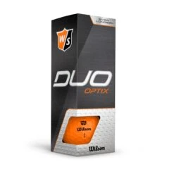 Wilson Staff 2020 Duo Soft Optix Golf Balls -Wilson Shop WGWP503PO 6 Duo Optix 3 Ball Sleeve Orange.png.cq5dam.web .1200.1200