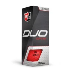 Wilson Staff 2020 Duo Soft Optix Golf Balls -Wilson Shop WGWP505LO 6 Duo Optix 3 Ball Sleeve Red.png.cq5dam.web .1200.1200