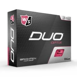 Wilson Staff 2020 Duo Soft Optix Golf Balls -Wilson Shop WGWP509LO 0 Duo Optix 12 Ball Right Vert Hero Pink.png.cq5dam.web .1200.1200
