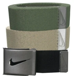 Nike 3-in-1 Web Belt Packs 18 Nike 3-in-1 Web Belt Packs -Wilson Shop WebBelt BlackCargoKhaki