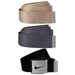 Nike 3-in-1 Web Belt Packs 15 Nike 3-in-1 Web Belt Packs -Wilson Shop WebBelt BlackKhakiDarkGray