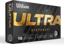 Wilson Ultra Golf Balls - 15 Pack -Wilson Shop WilsonUltra 2023 Distance White 2