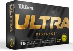 Wilson Ultra Golf Balls - 15 Pack -Wilson Shop WilsonUltra 2023 Distance Yellow 2