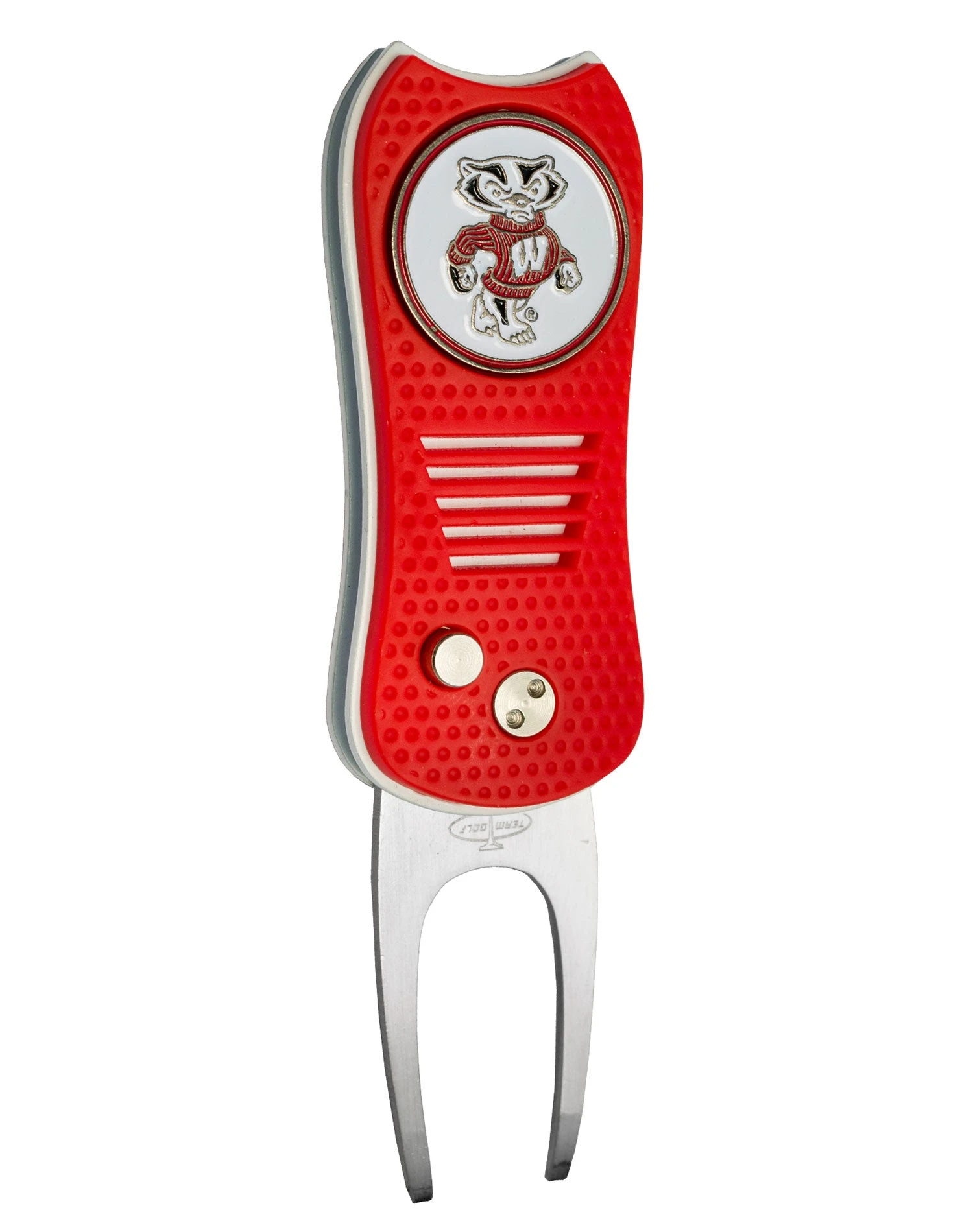 Team Golf Retractable Switchblade Switchfix Divot Tool Ball Marker - NCAA 19 Team Golf Retractable Switchblade Switchfix Divot Tool Ball Marker - NCAA - Image 19