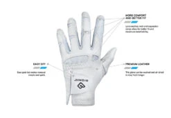 Bionic Golf Women's StableGrip 2.0 Glove - Periwinkle -Wilson Shop WomensStableGrip2.0Periwinkle3