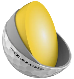 Srixon Z-Star Tour Golf Balls 19 Srixon Z-Star Tour Golf Balls -Wilson Shop Z STAR8PureWhite FLIPPEDCORE