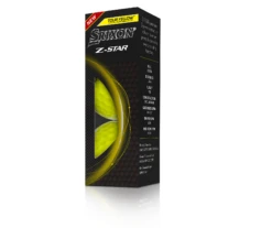 Srixon Z-Star Tour Golf Balls 17 Srixon Z-Star Tour Golf Balls -Wilson Shop Z STAR8 Sleeve TourYellow reflection