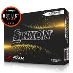 Srixon Z-Star Tour Golf Balls 22 Srixon Z-Star Tour Golf Balls -Wilson Shop ZStarWhite0