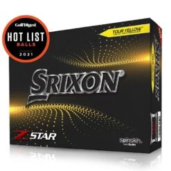 Srixon Z-Star Tour Golf Balls 24 Srixon Z-Star Tour Golf Balls -Wilson Shop ZStarYellow0