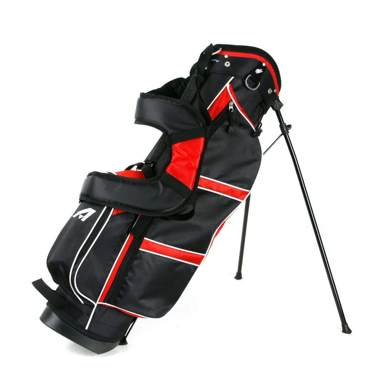 Affinity ZLS Stand Golf Bag Black/Red 1 Affinity ZLS Stand Golf Bag Black/Red