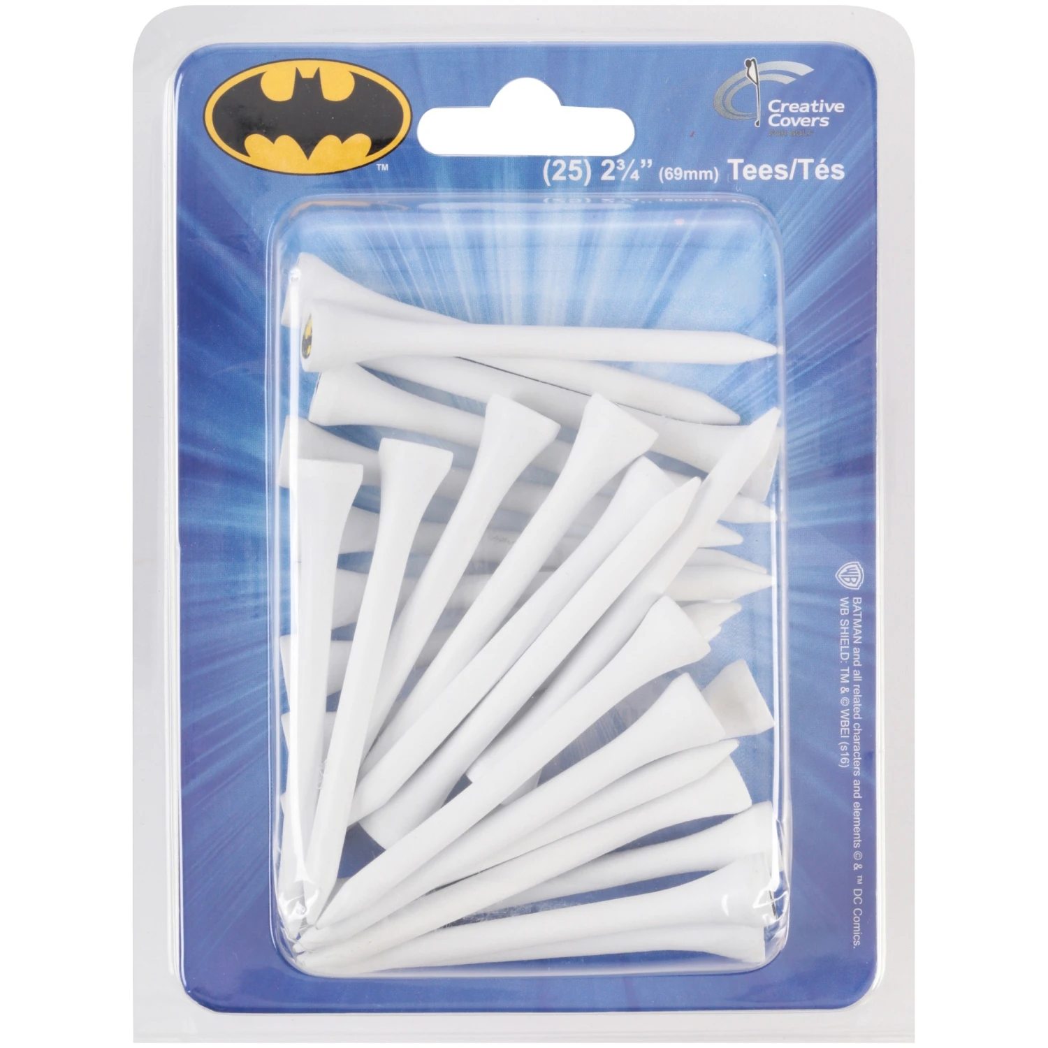 Creative Covers DC Comic Heroes Golf Tees 25 Pc 1 Creative Covers DC Comic Heroes Golf Tees 25 Pc
