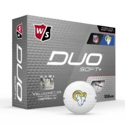Wilson Staff Duo Soft + NFL Team Licensed Golf Balls 38 Wilson Staff Duo Soft + NFL Team Licensed Golf Balls -Wilson Shop c3c76f057732c93e483f3fe5ee2417a854b65387 WGWP500LA 9 Duo Soft Plus Box RT Hero NFL LA Rams Lockup