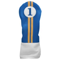 Sahara Retro Vintage Driver Headcovers -Wilson Shop drv hc royal yellow