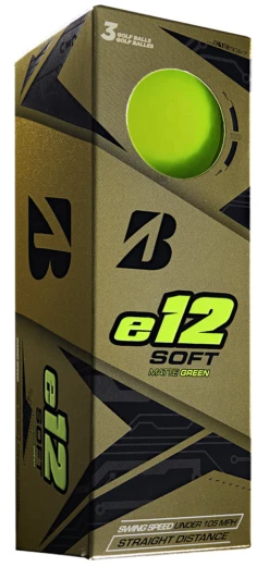 Bridgestone Golf E12 Soft Golf Balls 12 Bridgestone Golf E12 Soft Golf Balls -Wilson Shop e12 Soft Matt Green Sleeve 9a71ebe0 47bf 4e36 9fb0 5307b4da7cf2