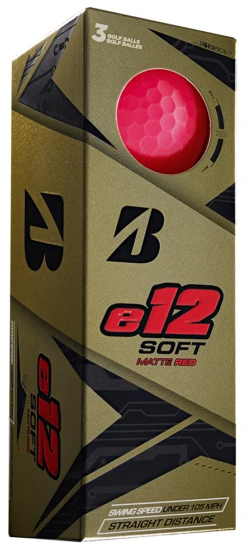 Bridgestone Golf E12 Soft Golf Balls 14 Bridgestone Golf E12 Soft Golf Balls -Wilson Shop e12 Soft Matt Red Sleeve cadd919e 1c5f 4085 80f6 b373c9fb2f82