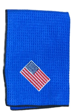 Joseph Elliott USA Embroidered Flag 18" X 18" Micro Fiber Towels -Wilson Shop je10