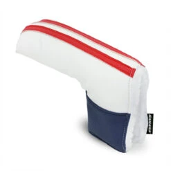 Sahara Retro Vintage Blade Putter Headcovers -Wilson Shop retro putter hc red white blue